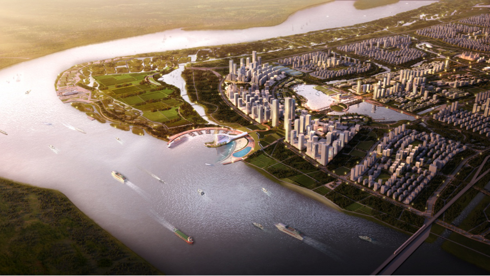 大龙湾地区中心区概念性城市设计