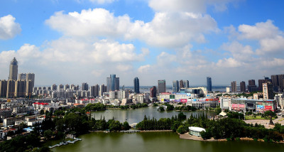 芜湖市镜湖风景区-鸠兹广场景观